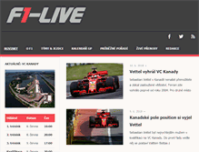 Tablet Screenshot of mshokej.f1-live.eu